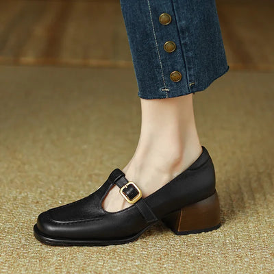 Ysolenne | Vintage T-Strap Shoes