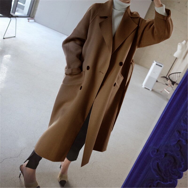 Evelyn | Wool-Blend Trench Coat