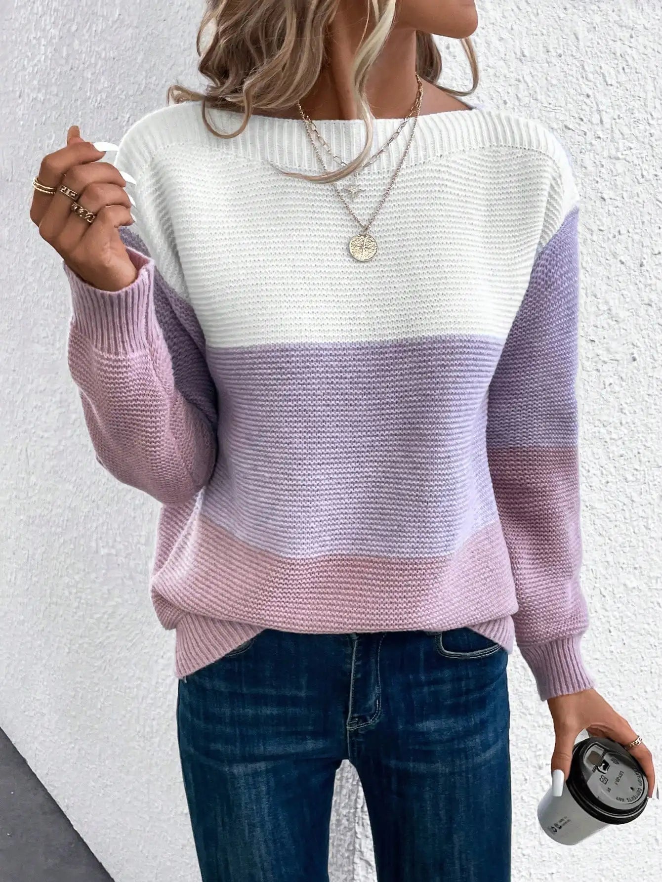 Maisie | Ombre Knit Sweater