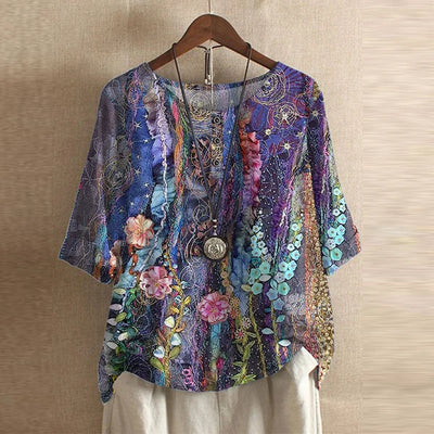 Anya | Vintage-Style Blouse