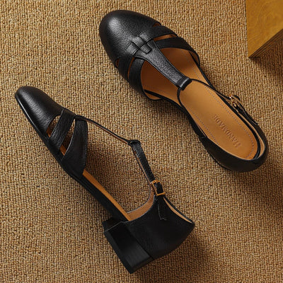 Orvanna | Classic T-Bar Flats