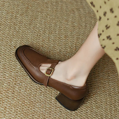 Ysolenne | Vintage T-Strap Shoes