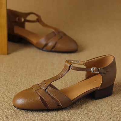 Orvanna | Classic T-Bar Flats