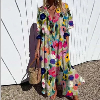Sierra | Boho Spirit Midi Dress