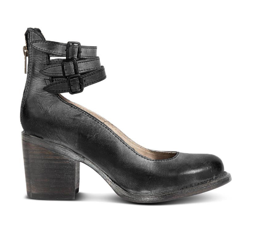 Elara | Vintage Leather Pumps