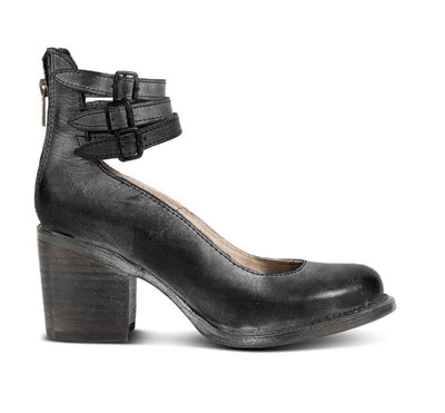 Elara | Vintage Leather Pumps