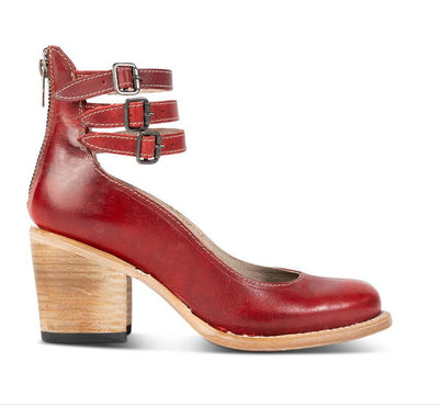 Elara | Vintage Leather Pumps