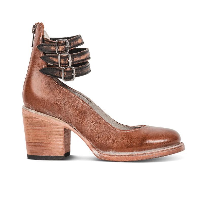 Elara | Vintage Leather Pumps