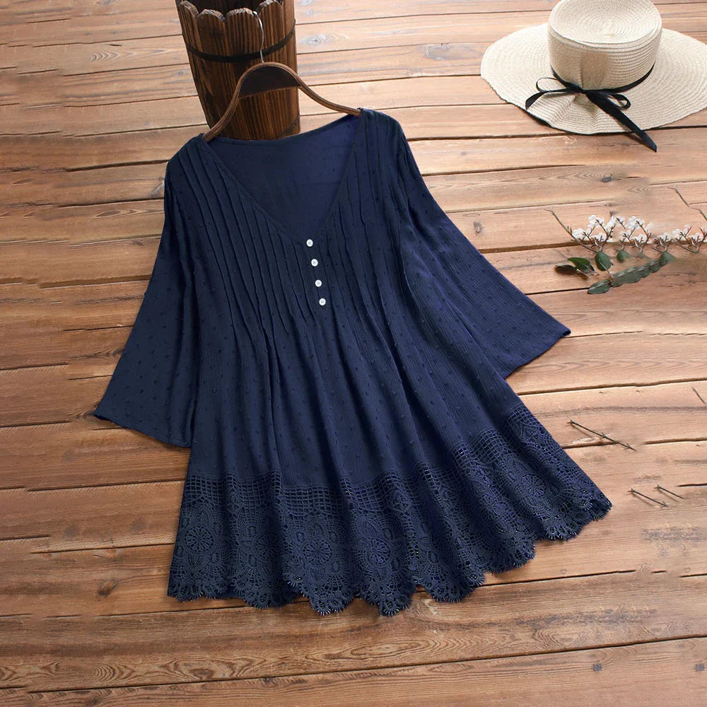 Emily | Retro Chic Lace Top