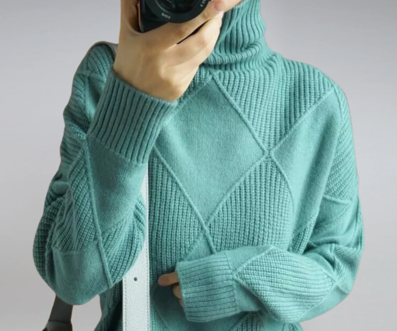 Sierra | Classic Knit Turtleneck Sweater
