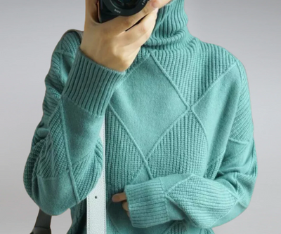 Sierra | Classic Knit Turtleneck Sweater