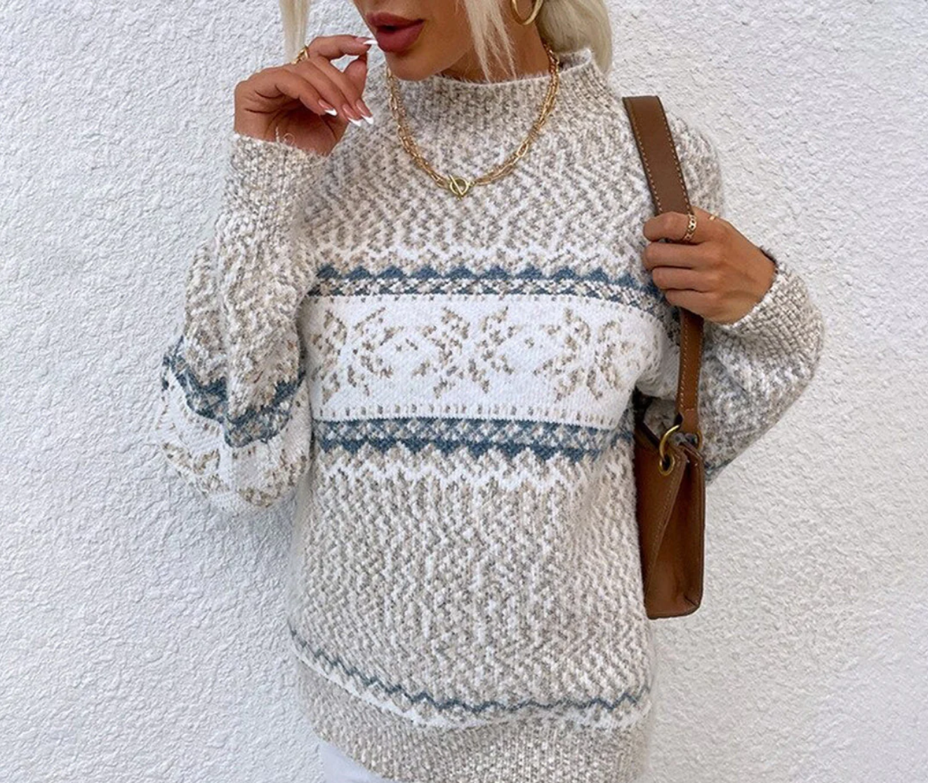 Aspen | Luxe Turtleneck Knit Sweater