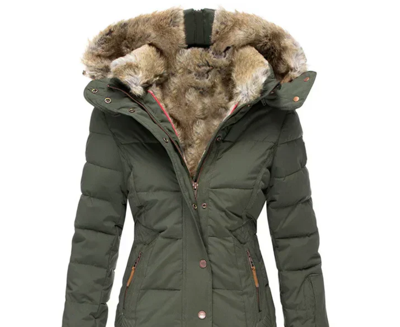 Sloane | Luxe Fur-Lined Winter Coat