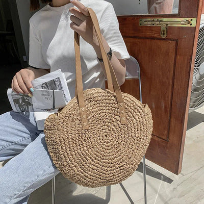Sophie | Versatile Straw Tote Bag
