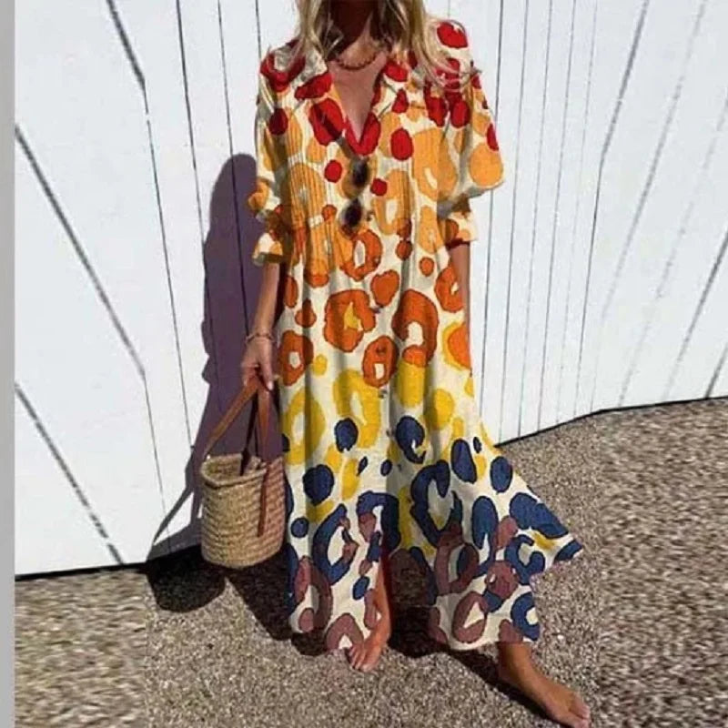 Sierra | Boho Spirit Midi Dress