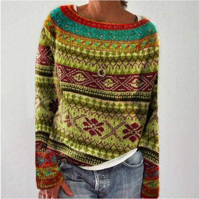 Reagan | Colorblock Knit Pullover