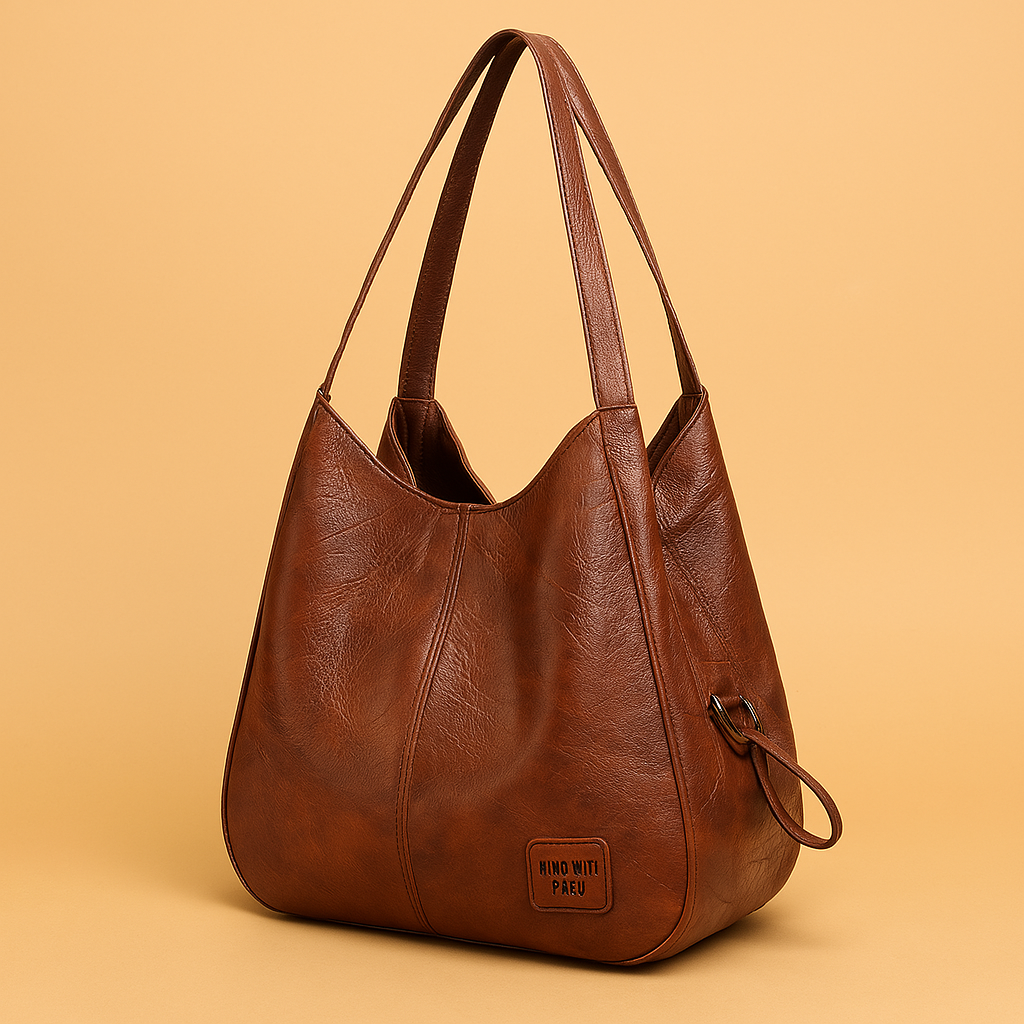 Monroe | Vintage Vegan Leather Shoulder Bag