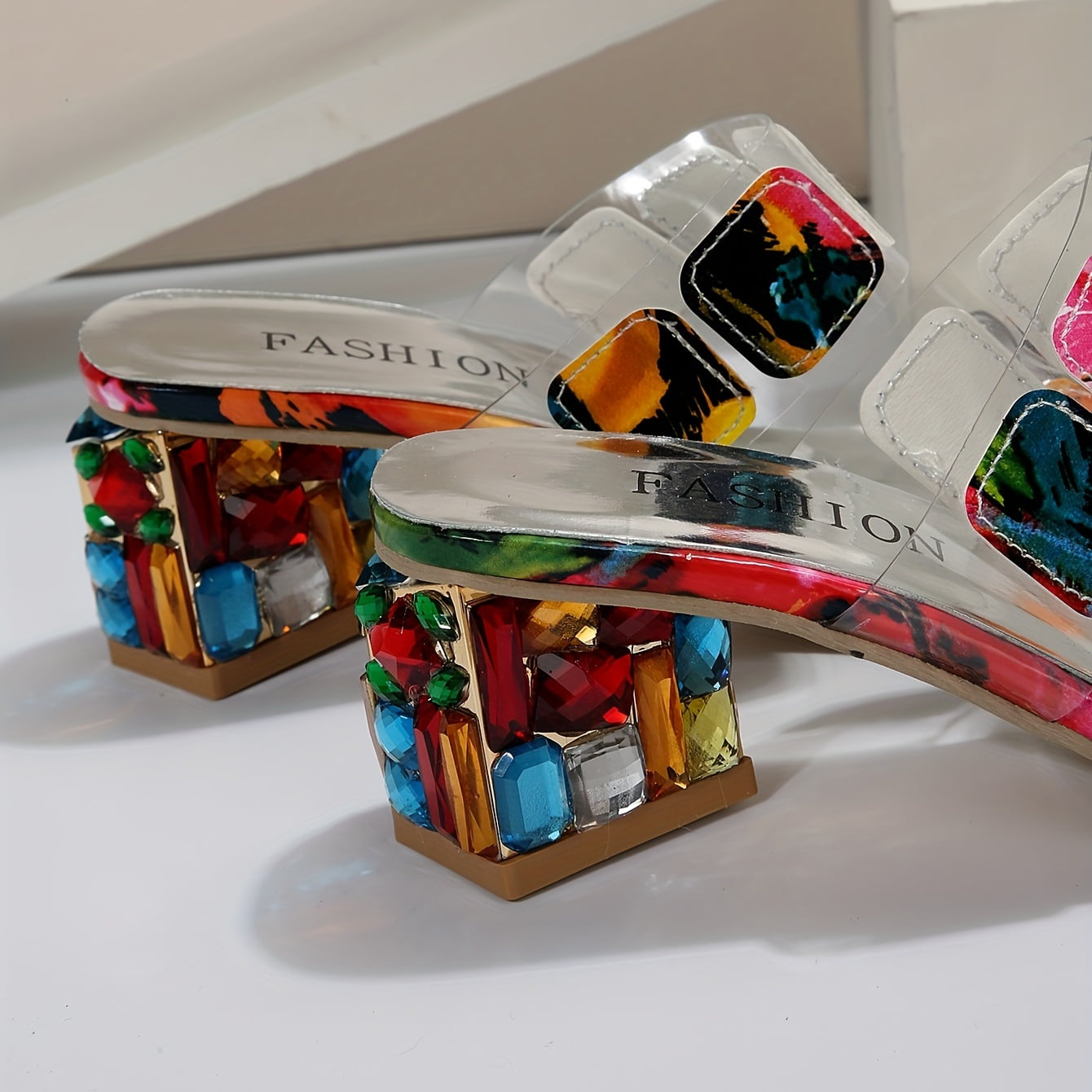 Wendy | Crystal Embellished Sandals