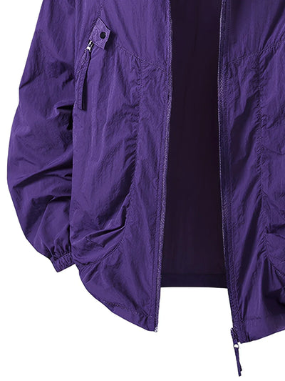 Carter | Waterproof Windbreaker Jacket with Adjustable Hood for Outdoor Adventures