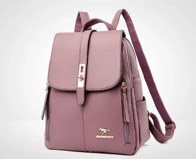 Liora | Sleek Vegan Leather Backpack