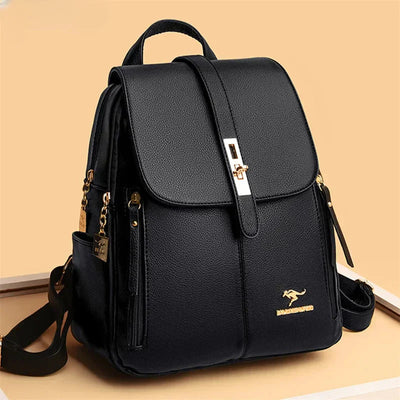 Liora | Sleek Vegan Leather Backpack