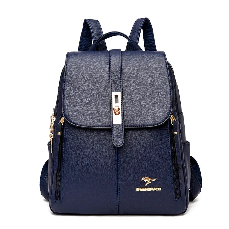 Liora | Sleek Vegan Leather Backpack