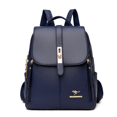 Liora | Sleek Vegan Leather Backpack