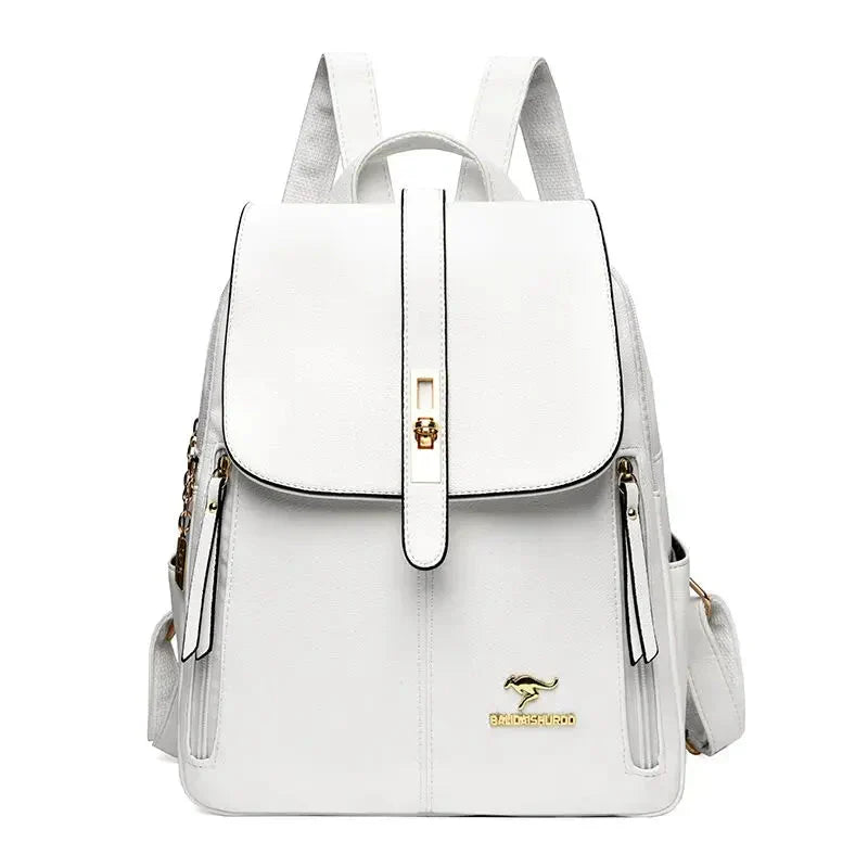 Liora | Sleek Vegan Leather Backpack