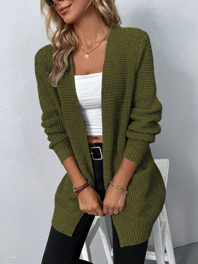 Delaney | Classic Knit Pocket Cardigan