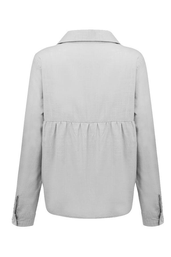 Savannah | Lightweight Lapel Blouse