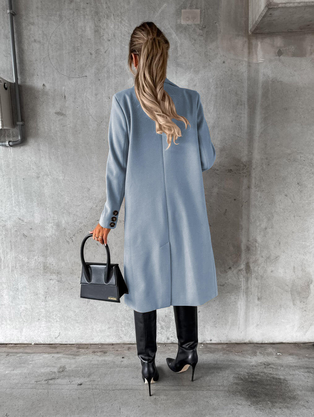 Harper | Reversible Longline Winter Coat