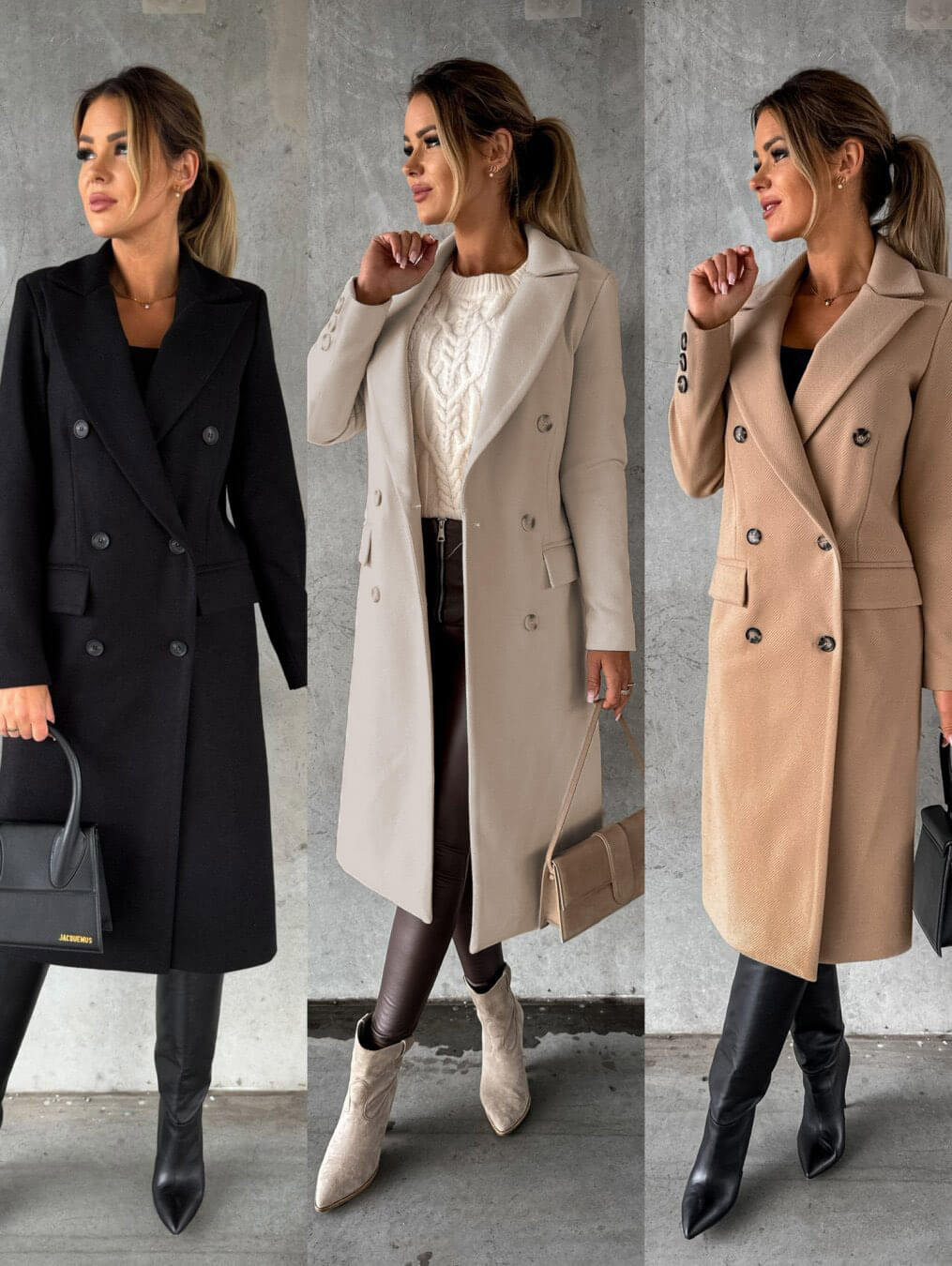 Harper | Reversible Longline Winter Coat