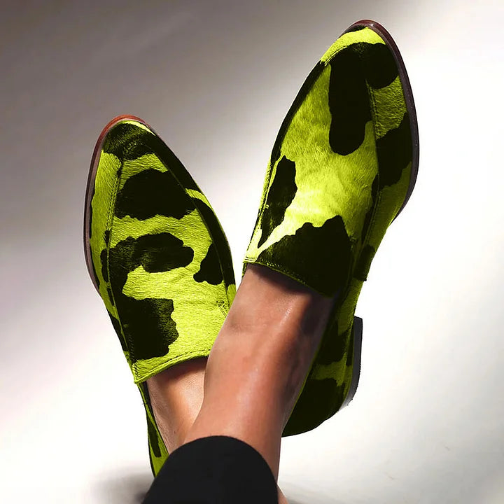 Harper | Statement Animal Print Loafers