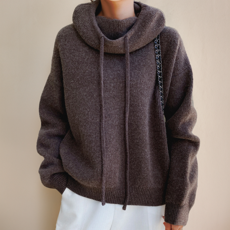 Charlotte | Merino Wool Turtleneck Sweater