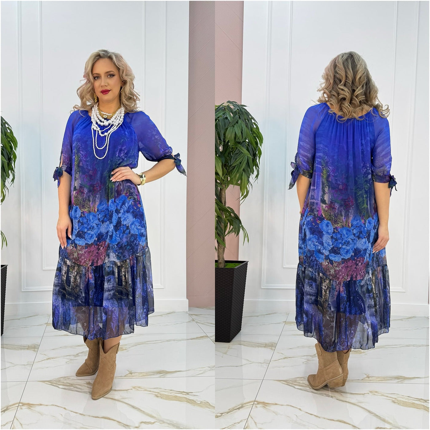 Harper | Airy and Breathable Midi Dress