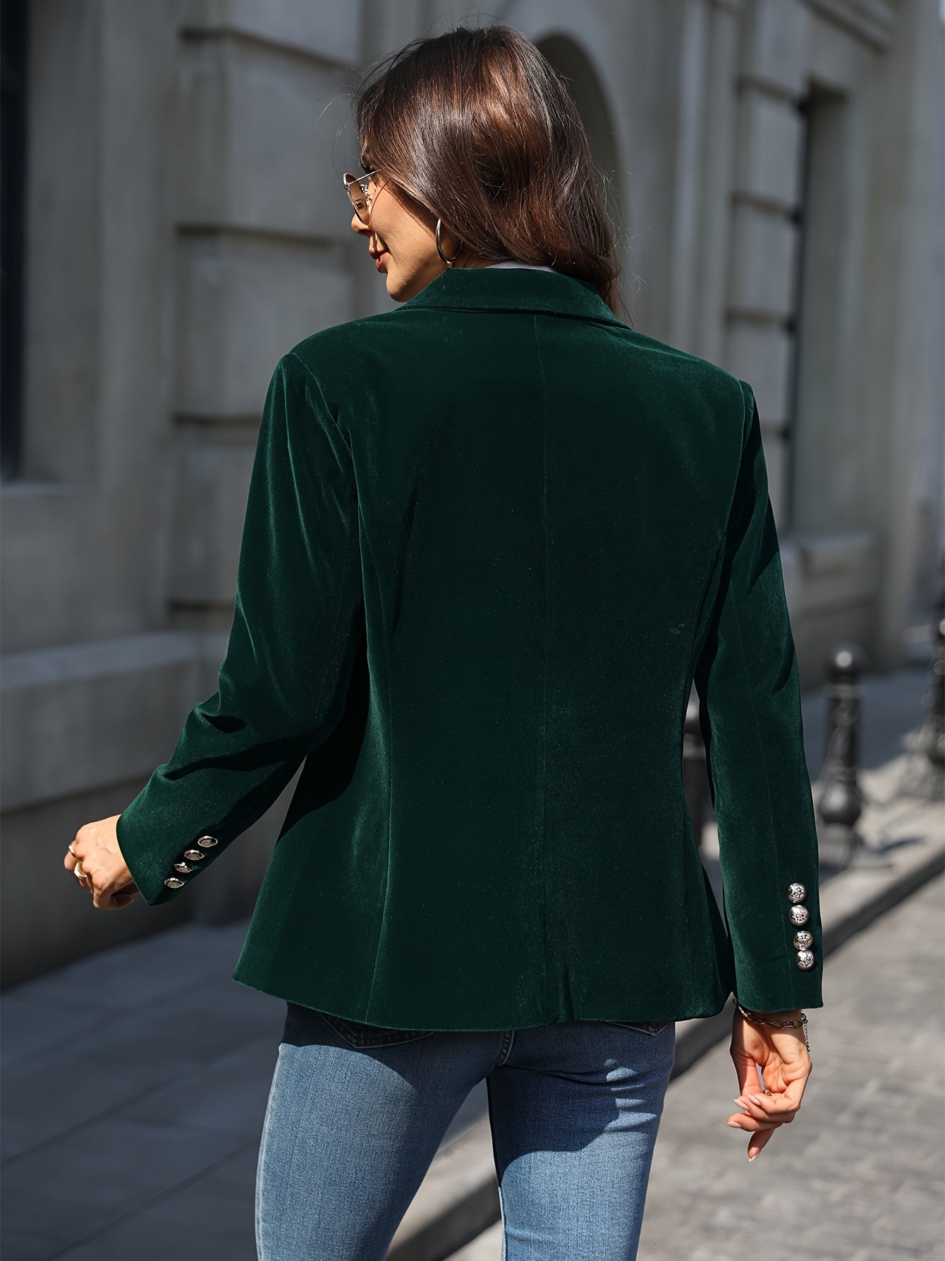 Harper | Timeless Velvet Blazer