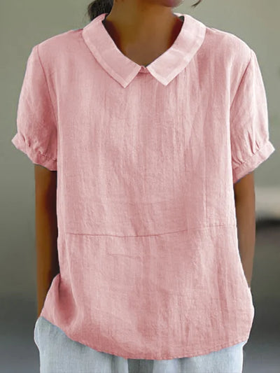 Savannah | Relaxed Luxe Collared Top