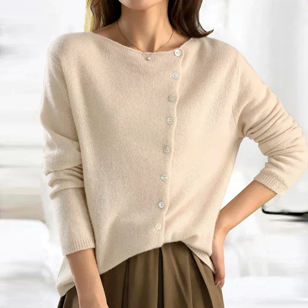 Elara | Sophisticated Wool Overcoat