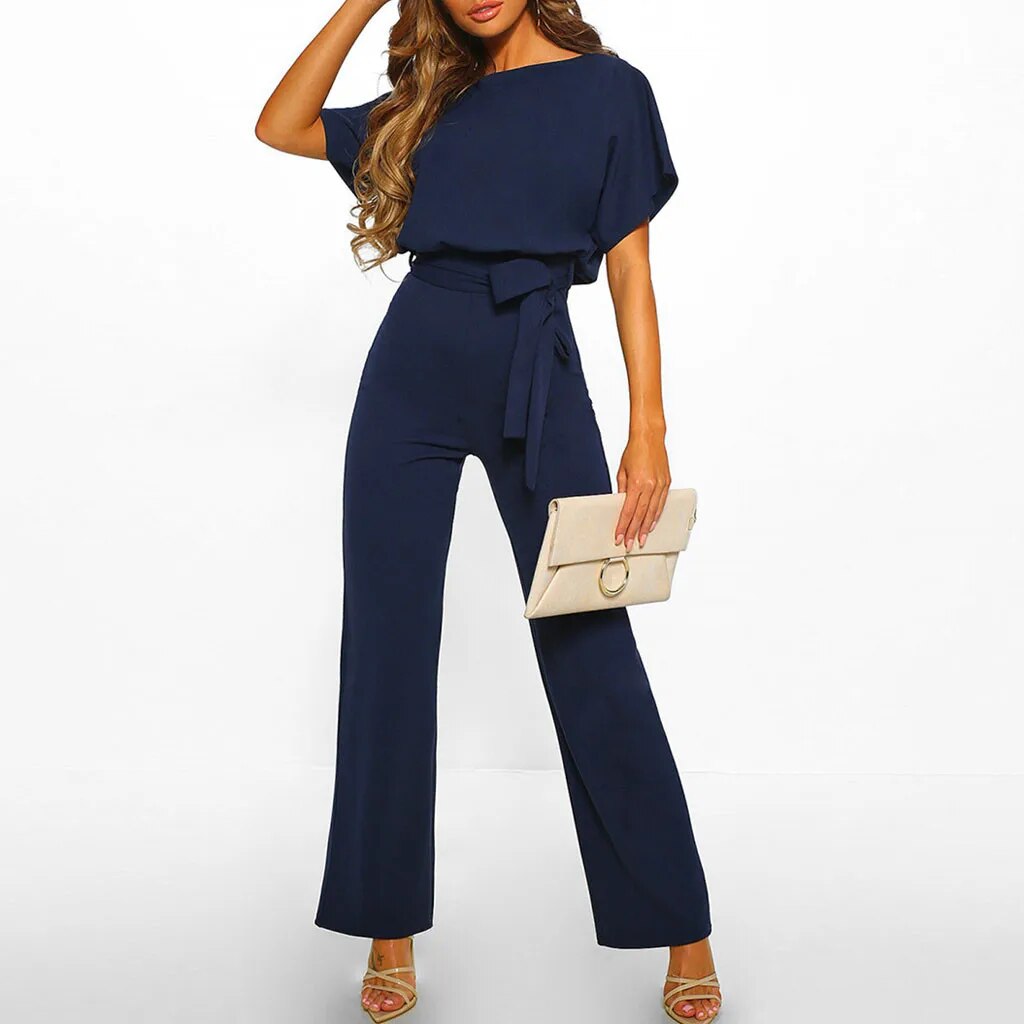 Sable | Sleek Tailored Jumpsuit