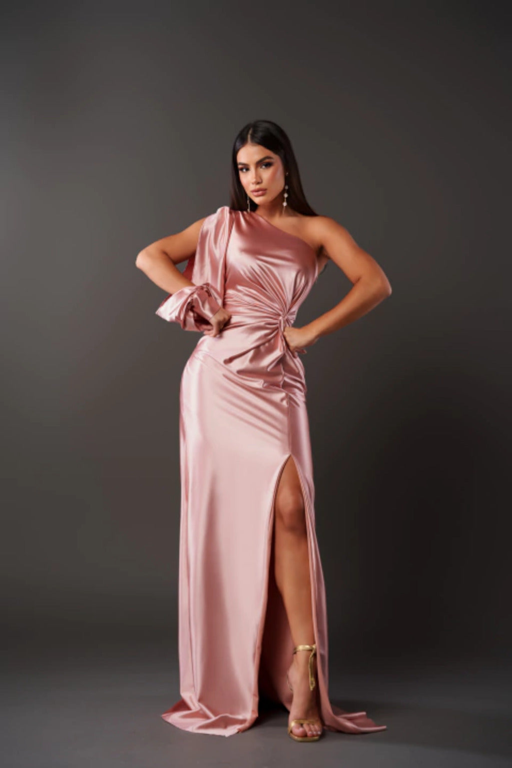 Vivienne | Sleek Slim Fit Evening Dress