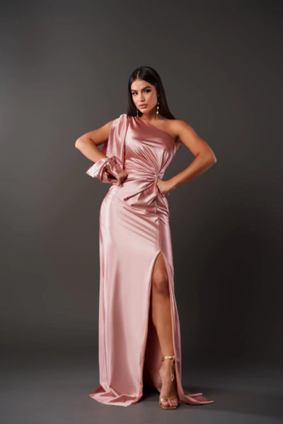 Vivienne | Sleek Slim Fit Evening Dress