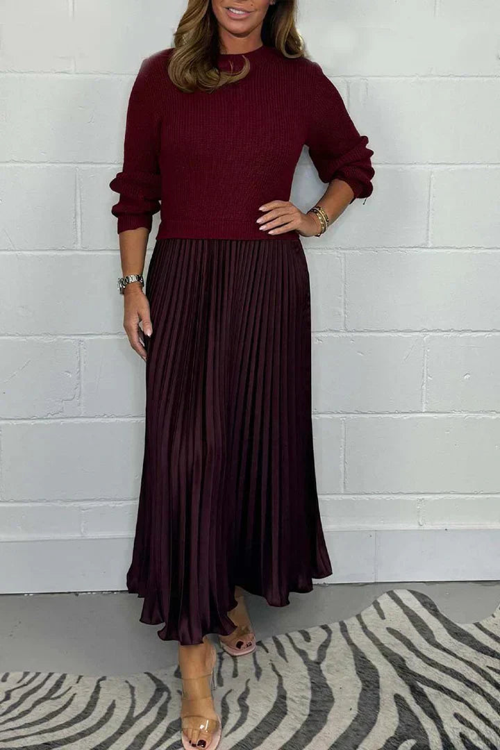 Emily | Chic 2-in-1 Dress-Sweater
