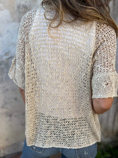 Barbara | Chic Textured Blouse