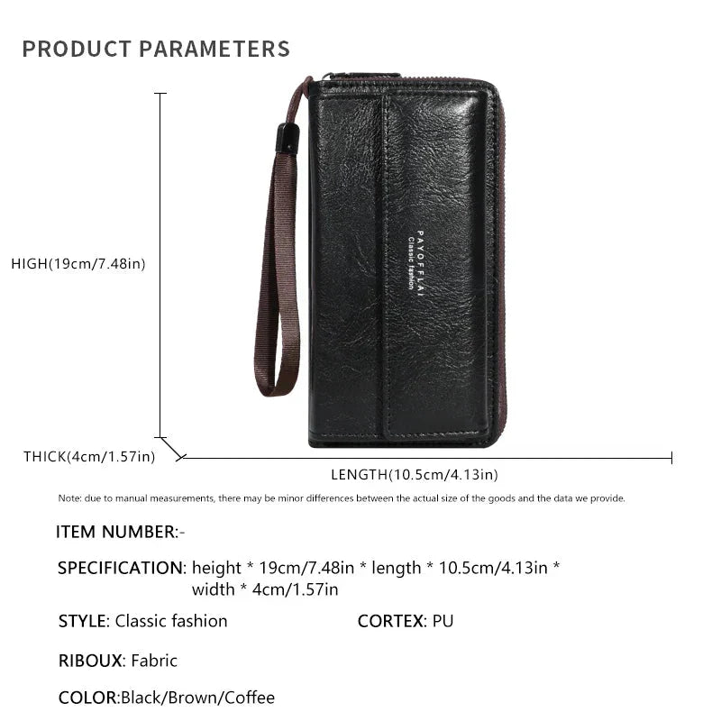 Aubrey | Sleek Vegan Leather Wallet