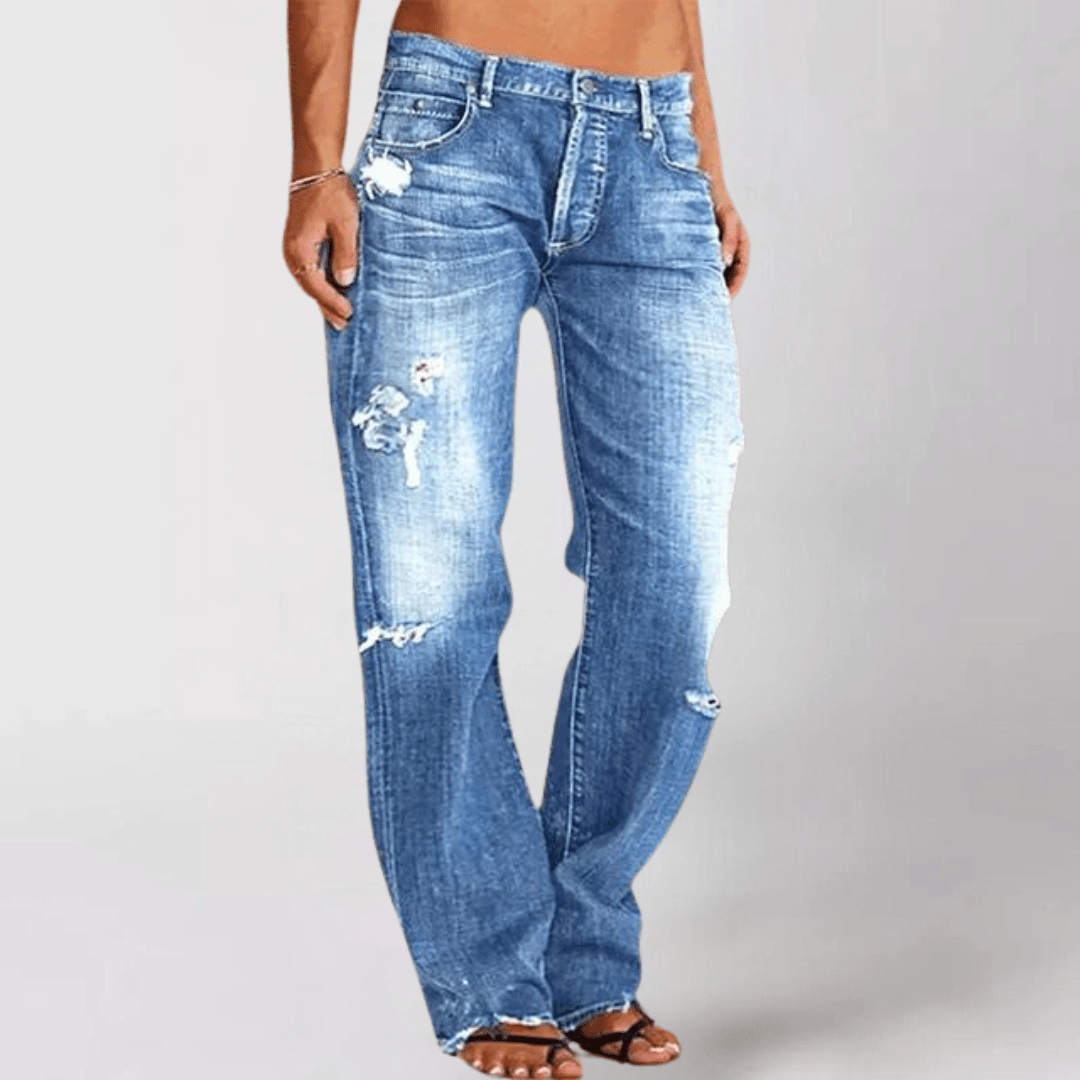 Serena | Relaxed Fit Wide-Leg Jeans