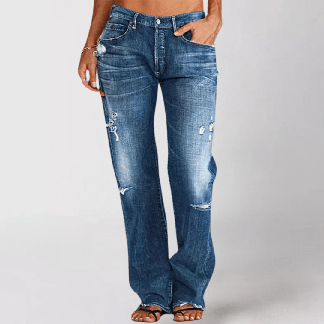 Serena | Relaxed Fit Wide-Leg Jeans