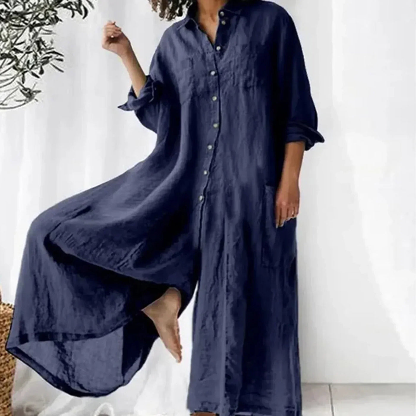 Hadley | Relaxed Fit Utility Jumpsuit