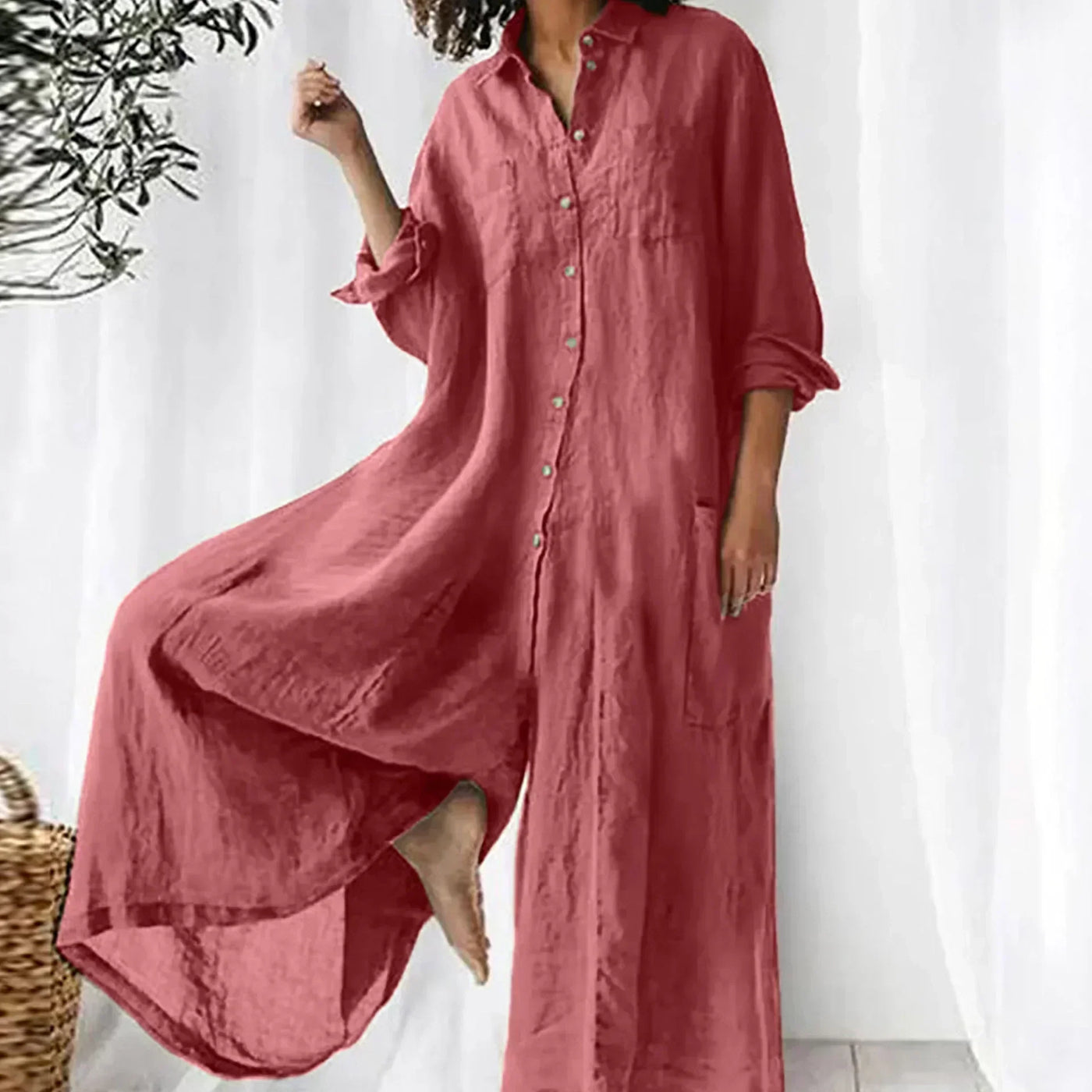 Hadley | Relaxed Fit Utility Jumpsuit