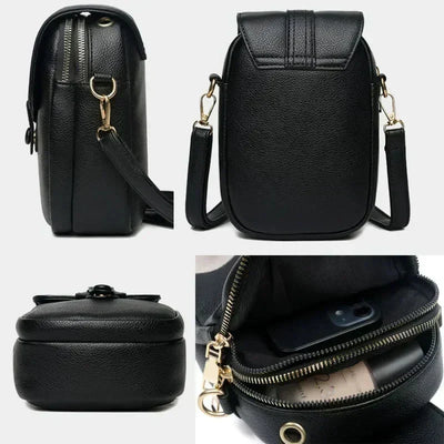 Adalyn | Classic Vintage Leather Shoulder Bag