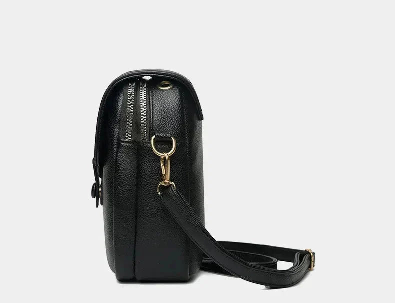 Adalyn | Classic Vintage Leather Shoulder Bag